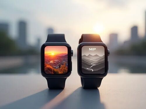 Ultimo blog dell'azienda AMOLED contro MIP: confronto tra le tecnologie di visualizzazione degli smartwatch