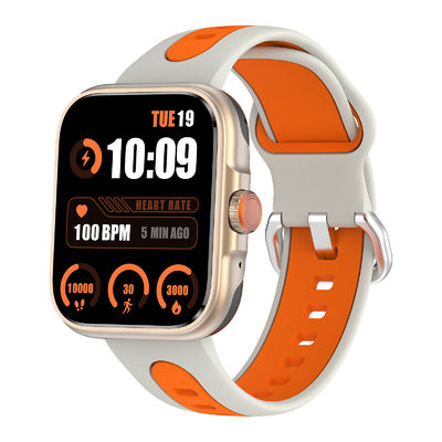 Un buon prezzo. GPS 1,78' AMOLED HD Display Smartwatch Bluetooth Chiamata ricevere SMS Tracker del sonno Oro in linea