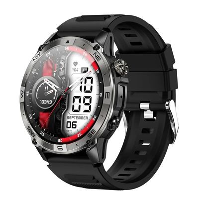 Un buon prezzo. HK08 Nero GPS NFC Smart Watch 1.43 pollici AMOLED touchscreen BT5.3 NFC IP68 frequenza cardiaca 466x466 in linea