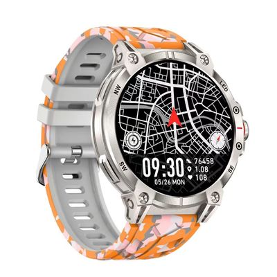 Un buon prezzo. Zinc alloy smartwatch a forma rotonda con modalità Bluetooth e sport in linea