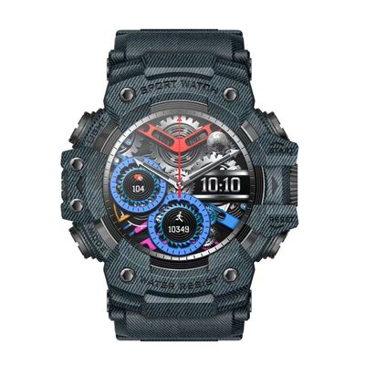 Un buon prezzo. Orologio sportivo impermeabile a forma rotonda IP68 con batteria al litio polimerico da 300 mAh in linea