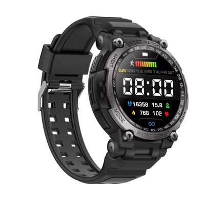 Un buon prezzo. Orologio intelligente di forma rotonda elegante e funzionale con lunga durata della batteria e Bluetooth in linea