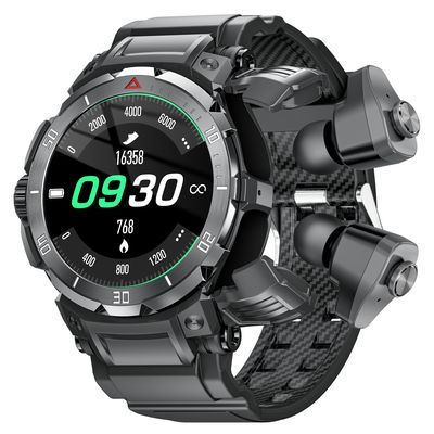 Un buon prezzo. IP67 Smart Watch impermeabile con TWS accoppiato con sensore della frequenza cardiaca per Android e IOS in linea