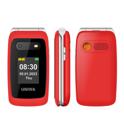 4G Flip Senior Friendly Smartphones Due schermi Big Phonebook Telefono cellulare per anziani