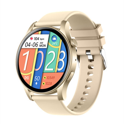 Un buon prezzo. AI Assistente vocale Rotondo Smartwatch Android Bluetooth Chiamata e monitoraggio della salute in linea