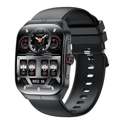 Smartwatch quadrato Android con allenamento respiratorio e controllo musicale