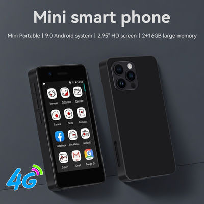 Un buon prezzo. S18 4G Mini Cellulare 2.95'' 2+16GB MT6737 Dual SIM 5MP Camera posteriore Android 9.0 Type-C in linea