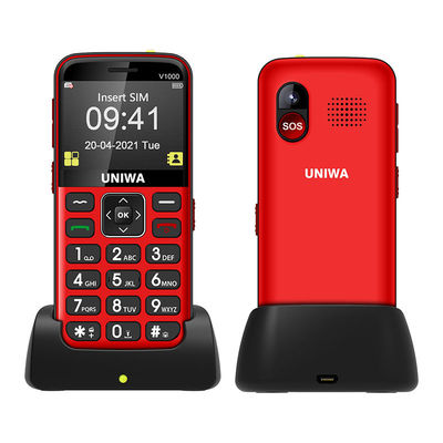 Un buon prezzo. UNIWA V1000 Telefoni cellulari per anziani 4G Comodo cellulare per anziani in linea