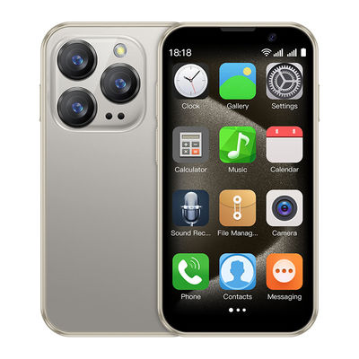 900mAh 3G Mini Phone Riconoscimento facciale 2GB + 16GB Nuovo XS18 Pro 3G