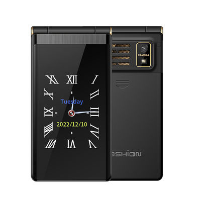 Yeemi M1 GSM 2G Dual SIM Dual Screen Telefono pieghevole MTK Micro USB 2.8 pollici