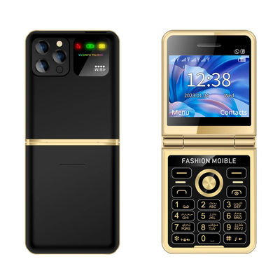 P20 Pieghevole 2.4'' HD Screen Quattro SIM Dial Bluetooth LED Flashlight Super Thin Feature Phone