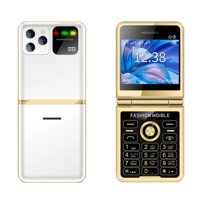 Quattro SIM Dial Bluetooth LED Flashlight Super Thin Feature Phone P20 Pallabile 2.4'' HD Screen