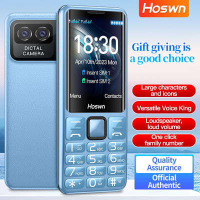 i79 (H6) 4G Seniore Mini Cellulare 2.4' TFT Screen 32MB RAM Torch Dual SIM tastiera inglese