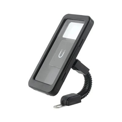 Un buon prezzo. Portatelefono per moto a prova d'acqua Supporto per cellulari per motocicli Biciclette universali GPS 360° Portatelefono per motocicli a rotazione regolabile in linea