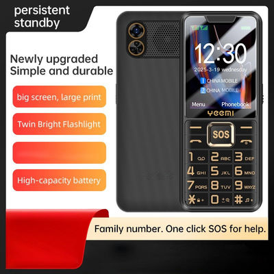 Un buon prezzo. Sbloccare robusto telefono cellulare anziano GSM 2G doppia scheda SOS Torcia 2500mAh batteria 2,4 pollici in linea