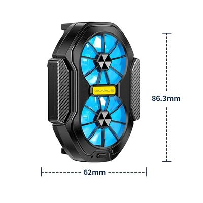 Funzionamento ad alta velocità Telefono cellulare raffreddatore Ventilatori turbina silenziosa e design di riduzione del rumore