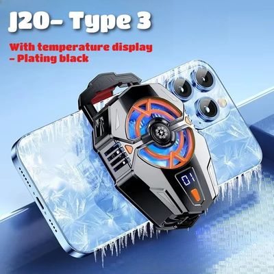 J20 Mobile Phone Cooler per PUBG Game Semiconduttore Cool Heat Sink per IOS Android