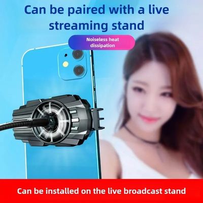 Un buon prezzo. G6 Cellulare Refrigeratore con rivestimento posteriore raffreddato ad aria per il gioco PUBG Live Refrigeratore per iPhone Samsung Xiaomi Radiatore universale in linea