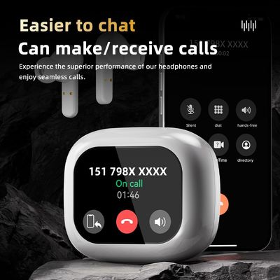 Un buon prezzo. WT-7 Bluetooth5.4 Auricolari ENC InEar wireless con microfono Nuovo auricolare full in touch screen ANC in linea