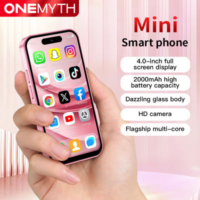 Un buon prezzo. M17 Pro Mini Smartphone 4G Dual SIM 4.0''' HD Full Screen 2000mAh 2GB+16GB Android 12 Play Store in linea