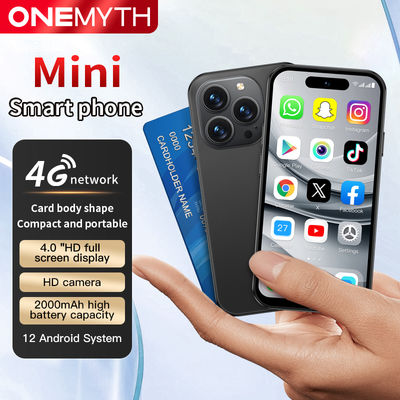 Un buon prezzo. 4G Dual SIM 4.0'' HD Full Screen 2000mAh 2GB+16GB Android 12 M17 Pro Mini Smartphone in linea