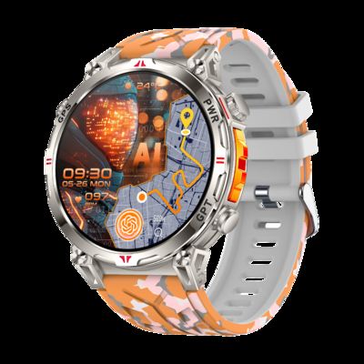 Un buon prezzo. KC93 Smartwatch GPS AMOLED 650Mah 3ATM Impermeabile Fitness tracking BT Chiama Sport professionisti in linea