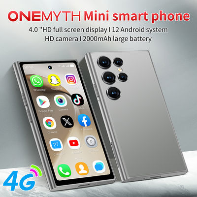 Un buon prezzo. 4G Mini Smartphone 4.0 Inch Display Android 12 Dual SIM 2+16GB ROM 5MP Camera anteriore e posteriore in linea