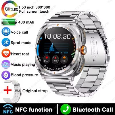 Un buon prezzo. Display di rilevamento di carica dinamica GPS Sport Smart Watch con pulsanti touch e 8 stili di interfaccia utente in linea