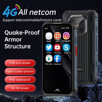 Un buon prezzo. MAXO Rugged Smartphone IP68 Mini Waterproof 3.88 ''  IPS Android12 6+128GB 3000mAh in linea