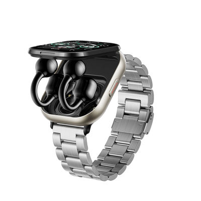 Un buon prezzo. TWS 2 in 1 Wireless Bluetooth Call D12 Headset Musica Riproduzione Sport Fitness Tracker Smartwatch online