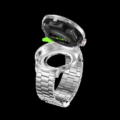Smart Watch T100 BT Call Auricolari Wireless 2 in 1 TWS Auricolari Fitness Tracker AI Noise