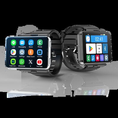 Un buon prezzo. Smart Watch 4G con Bluetooth 50 GPS Plus Go Sensore della frequenza cardiaca e cintura di silicone in linea