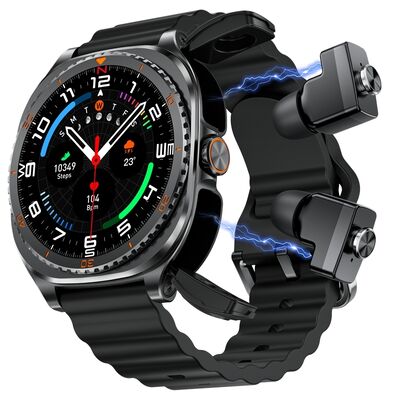 Smart Watch con schermo Bluetooth 5.3 TFT e fascia di Silica Gel per sport e fitness