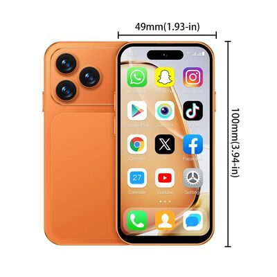 Un buon prezzo. 2026 nuovo smartphone Orange A18 Pro 4.0 pollici Android 12.0 2000mAh 4G con doppia scheda SIM in linea