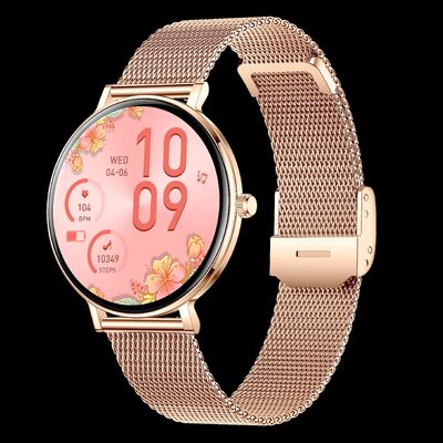 Un buon prezzo. I232 AMOLED SmartWatch Ultra-sottile IP68 impermeabile pressione sanguigna monitor del sonno cardiaco in linea