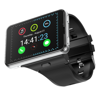 Un buon prezzo. 4G SIM Card Smart Watch, 6GB+128GB Android Smartwatch Telefono chiamata Bluetooth GPS in linea