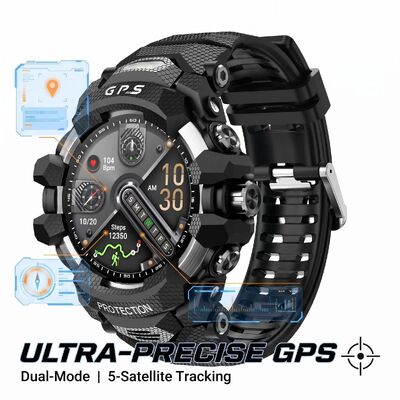 Un buon prezzo. GPS Smart Watch sportivo Mappa offline 2GB 10ATM Bussola impermeabile 1.43