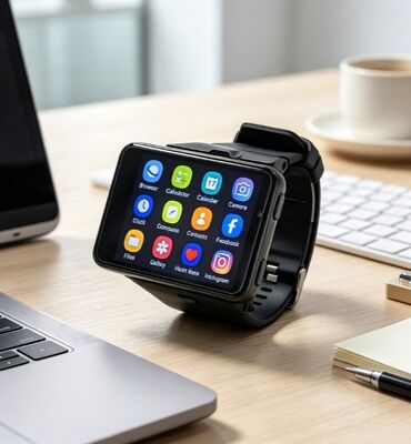 Un buon prezzo. Smartwatch 4G S999 plus grande schermo tattile completo doppia fotocamera 64GB o 128GB in linea