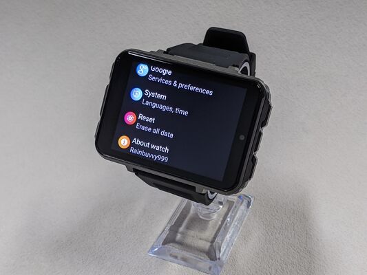 La copertura 4G LTE completa consente di rimanere connessi ovunque Rainbuvvy Smartwatch 4G