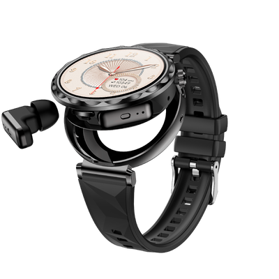 Un buon prezzo. 2 In 1 Smart Watch Combinazione Monitoraggio Attività Fisica Analisi Sonno e Avvisi Chiamate con Resistenza all'Acqua in linea