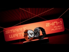 TWS Headset 2 in 1 NFC 1.53inch AMOLED Fitness Tracker Salute Smartwatch GT98 Ultra
