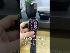 DM63 Assistenti vocali 4G LTE Smart Watch 2.13'' HD Monitoraggio dell'attività dello schermo