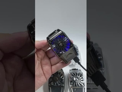 H15 Phone Cooler Phone Cooling Air-cooled Physical Cooling Tool For Gaming Fast Cooling Back Clip Co.