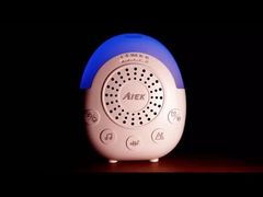 Chiusura per bambini Macchina di rumore bianco con luce notturna a cinque colori 30 Suoni rilassanti Funzione timer