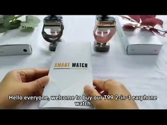 Smartwatch T99 TWS Wireless 2.02 pollici IPS 320x385 BT5.0 Chiamata Bluetooth IP67 Impermeabile 300mAh
