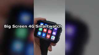 Smartwatch 4G AMOLED Sblocco facciale con grande schermo