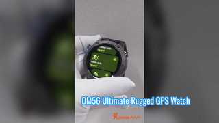 Nuovo DM56 GPS Smart Watch 1.43''HD AMOLED Display Multi GNSS Bussola, barometro e altimetro 5