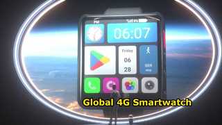 Batteria lunga della fotocamera Android HD Smartwatch 4G