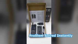 UNIWA 2.4" Zello Walkie Talkie F41 4G Smartphone Android 8.1 telefono-y-comunicazione PTT impermeabile 46