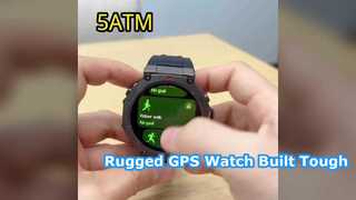 2026 Nuovo militare DM58 GPS Smart Watch 1.43 '' HD AMOLED 5ATM impermeabile
